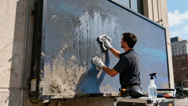 Срок службы COB LED экрана 100000 часов