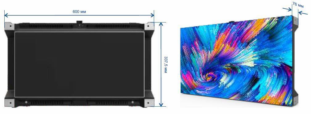 Светодиодный экран с шагом 1.25 для помещения - фото 2