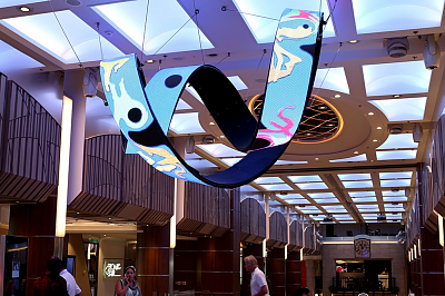 Гибкий светодиодный экран P4