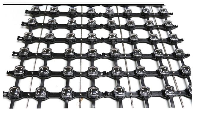 Гибкий Медиафасад с шагом Р3535*3