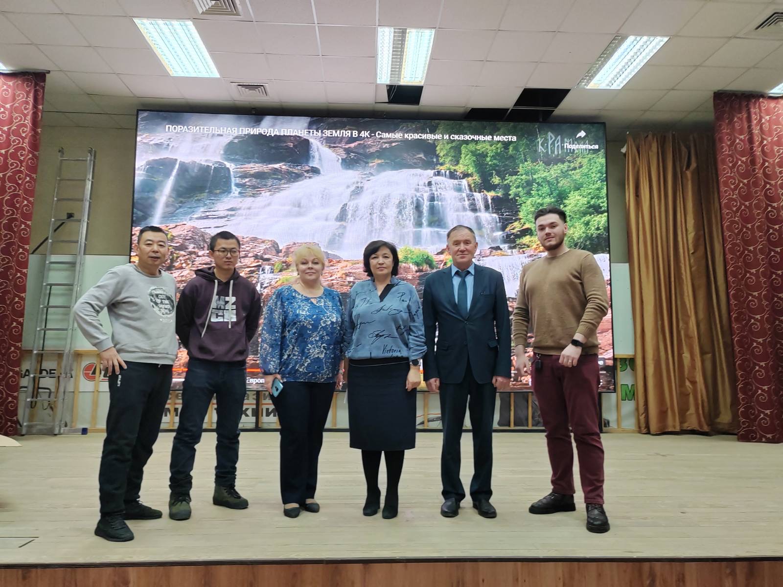 Экран для дома культуры г. Тобольск