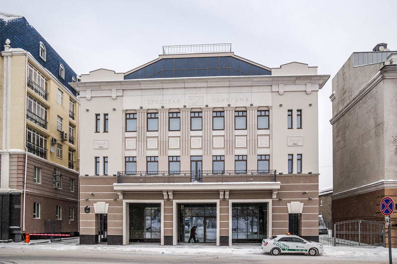 Интерьерный экран для музея "Городская панорама" г. Казань - фото 1