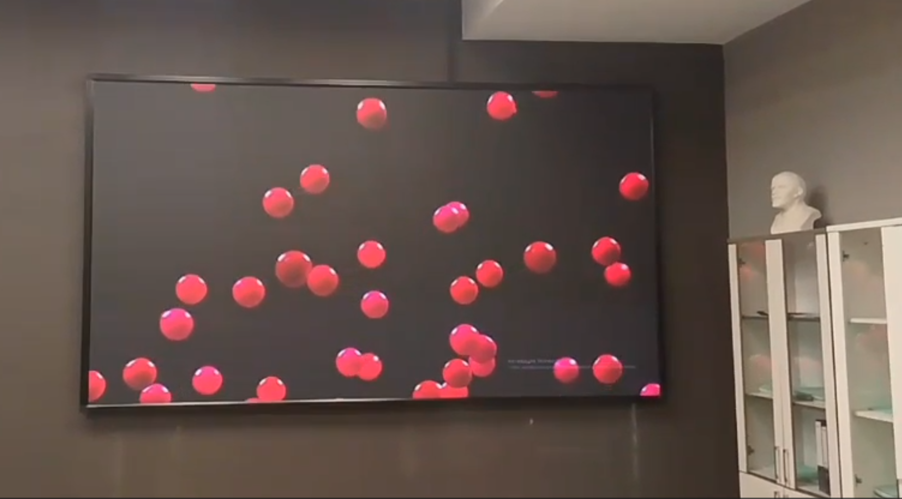 Интерьерный экран для офиса