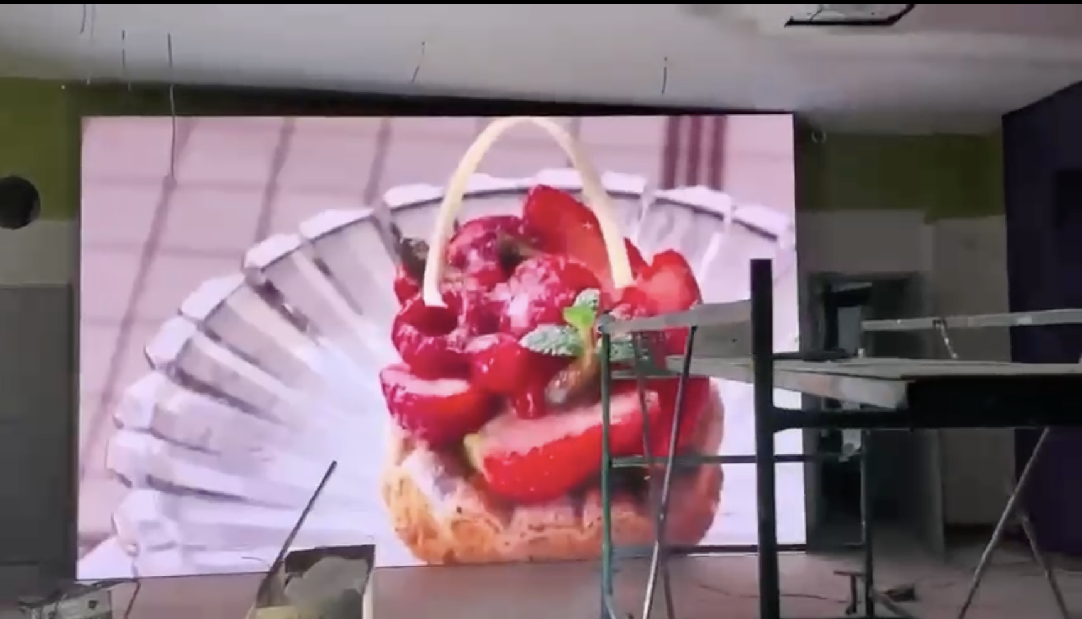 Интерьерный экран Р 1.538 для санаторно-оздоровительного комплекса «Прометей» - фото 1